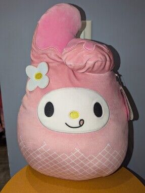 NWT My Melody Pink Icecream Cone Squishmallow - Squishmallow x Sanrio Collab